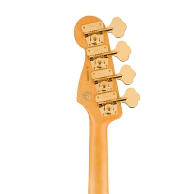 Fender 75th Anniversary Commemorative Jazz Bass Guitar, RW FB, 2-Color Bourbon Burst image 7