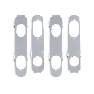 NEW Hipshot Grip-Lock Open-Gear LOCKING Tuners w/ HEX Buttons 3x3 - SATIN CHROME image 4