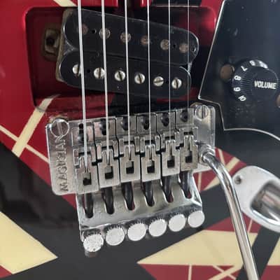 1983 ESP Japan VH-160 Kramer ad model real Frankenstrat EVH with hardcase image 11