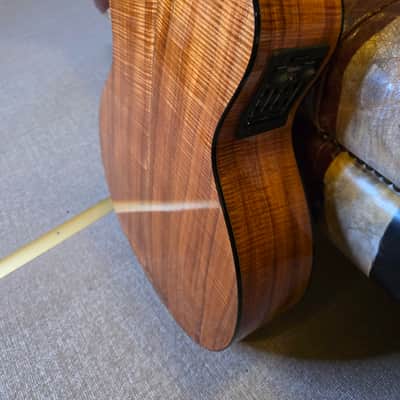 Taylor K-14 CE Koa AAAAA Flame Hawaiian Koa K14 K14ce GA Grand Auditorium Acoustic Guitar image 20