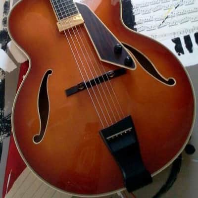 D'Aquisto DQ-NYE "New Yorker" Electric Jazz Guitar Almond Burst image 14