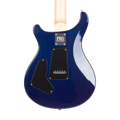 2023 PRS CE24 Semi-Hollow Electric Guitar, Custom Color, Blue Matteo Burst, 034XXXX image 5