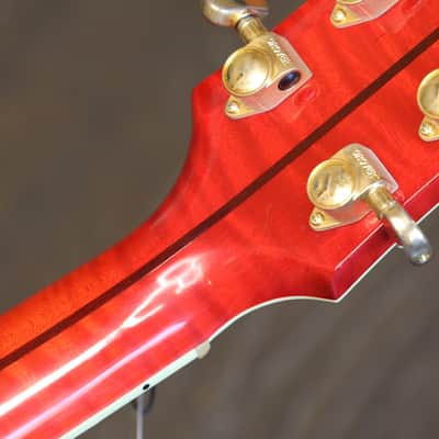 2015 Gibson SJ-200 Acoustic Guitar Trans Cherry Red + OHSC Owned By Lzzy Hale & Joe HottingerHalestorm image 19