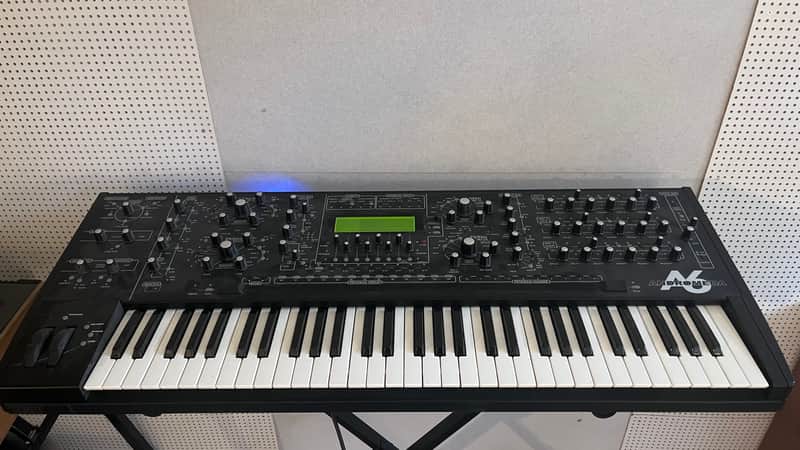 Alesis A6 Andromeda 61-Key Polyphonic Analog Synthesizer 2000s - Black image 1