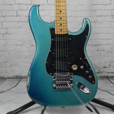 Fender Stratocaster Anniversary (modified) teal green 1979 image 6