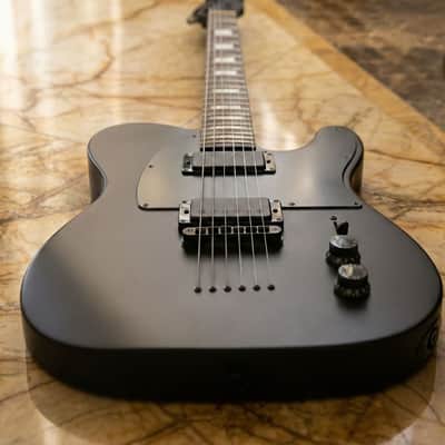 Jericho Guitars Fusion Blacktop 25.75" 2026 - Satin Black image 2