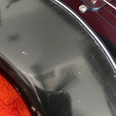 1976 Black Fender Stratocaster with Maple Fretboard, 3-Bolt Neck, new frets image 10