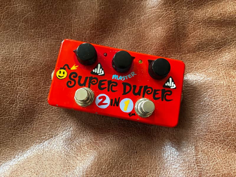 Zvex Super Duper 2 in 1 2010s - Hand Painted image 1