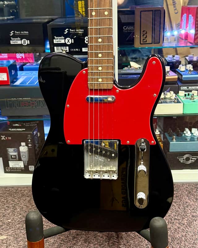 Fender MIM Wilko Johnson Signature Telecaster (#MX13393248) - Black image 1