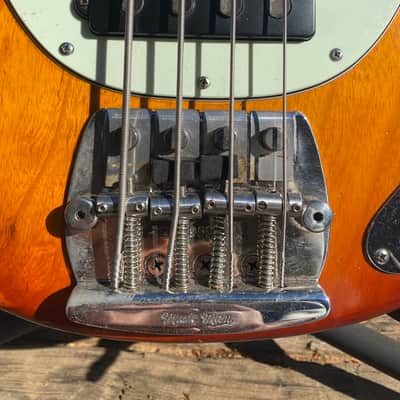 Ernie Ball Music Man Sting Ray Bass 1989 w/ Hard Shell Case image 5