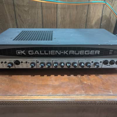 Gallien-Krueger 700RB-II 450-Watt Biamp Bass Amp Head 2010s - Black / Silver image 1