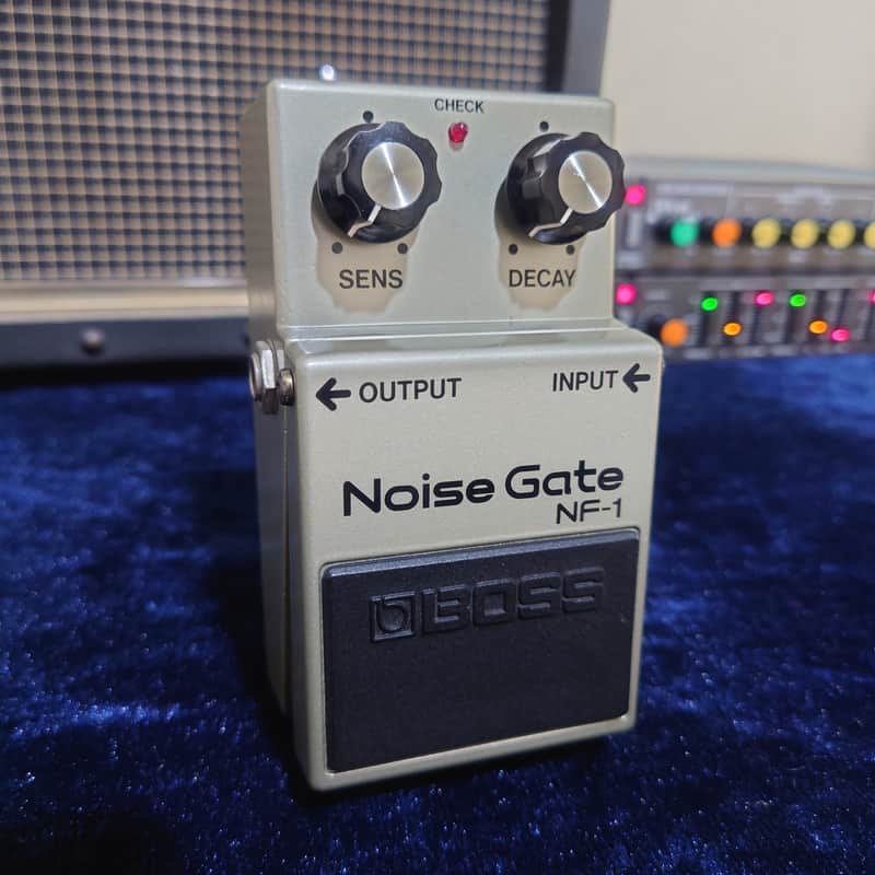 BOSS NF-1 Noise Gate MIJ Made in Japan Vintage w/ Box Tested Working image 1