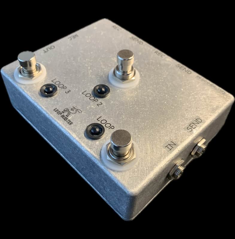 Loop-Master 3-Loop True Bypass Looper Pedal Switcher – Made in USA, In Stock image 1