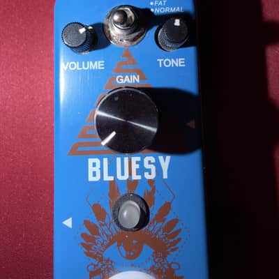 Amuzik Bluesy Overdrive- Blue CIB image 2