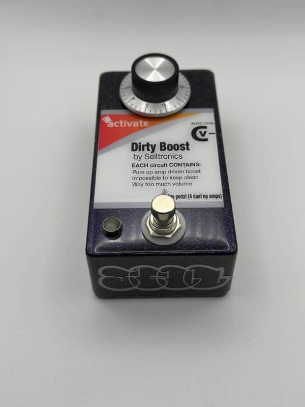 SELLTRONICS ACTIVATE Dirty Boost GALAXY SPARKLE PURPLE image 1
