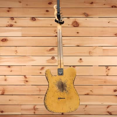 Fender Custom Shop Limited 1950s C-Wah Pine Esquire Super Heavy Relic - Aged Nocaster Blonde - R131443 - PLEK'd image 9