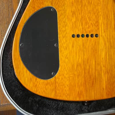 MINT Fender Special Edition Custom Telecaster WITH 90's CHAINSAW CASE FMT HH with Laurel Fretboard 2019 - Present - Amber image 10