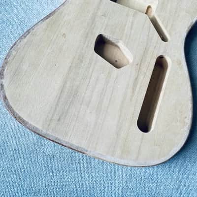 Unfinished Right Hand Tele Style Guitar Body image 2