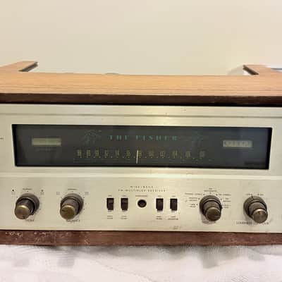 Fisher 500C Stereo Tube FM Receiver Vintage 1960s, Wood Cabinet, Tested working, cabinet is not attached image 1