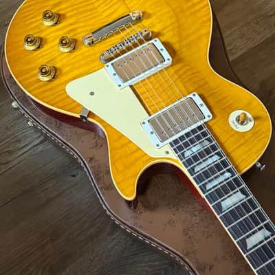 2025 Gibson Les Paul 1959 Reissue Lemonburst Gloss Made to Measure image 5