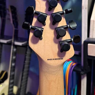 Sterling JP70 John Petrucci Signature 7-String 2010s Stealth Black image 4