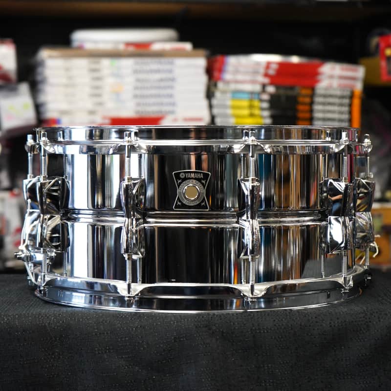 Yamaha Model #SD-2465 -6.5x14" Steel Snare Drum (MADE IN JAPAN) Minty New! image 1
