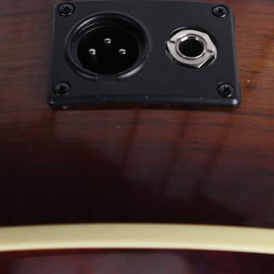 Ibanez AE160 Acoustic Electric Guitar Solid Spruce Top Vintage Mahogany Sunburst image 7