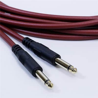Noah'sark PASSGO RED TS PHONE Cable (3.0m) (Passgo Red) (Line Cable/Guitar Cable/Instrument Cable) (Phone-to-Phone) (6.3 (2-pole) - 6.3 (2-pole), Straight-to-Straight) (Made in Japan) image 2
