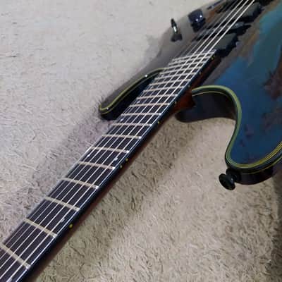 Ibanez Axion Label S671ALB-BCM - Blue Chameleon (Mint / Like New) image 13