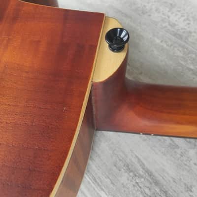 2018 Aria FET-F1 Electric/Acoustic Guitar (Violin Burst) image 10