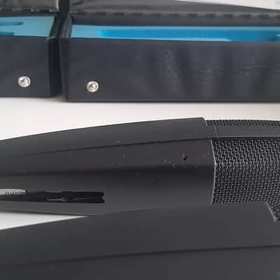 Set of 2x Sennheiser MD 421-U Cardioid Dynamic Microphones 1960s - 1990s - Black image 10