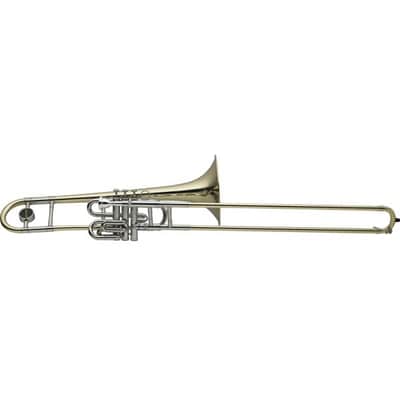 Levante LV-TB4955 Key of Bb Super Bone, 3 Pistons Slide Trombone S-Bore w/Soft Case & Mouthpiece image 2