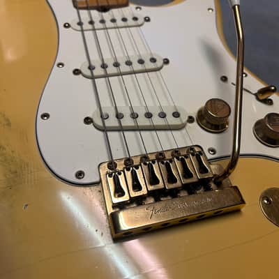 1980 Fender The Strat Olympic White w/Matching Headstock image 16