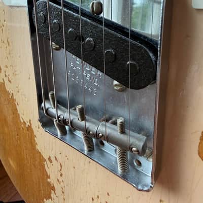 2024 Fender Custom Shop Esquire Telecaster 50s Limited Edition Super Heavy Relic - Aged White Blonde image 5