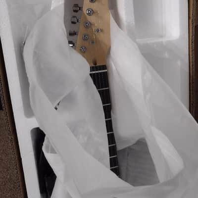 New Open Box No Name Strat Style Electric Guitar Soft Case/Gig Bag/Strap image 7
