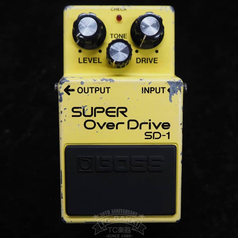 BOSS SD-1 SUPER Over Drive (JAPAN/JRC4558DD) | Reverb