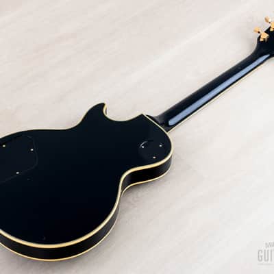 1990 Burny RLC-70 ‘60 Model Vintage Black Beauty Custom w/ VH-1 Pickups, Fernandes Japan image 13