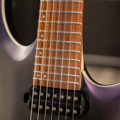 Ibanez RGA742EXBAM 7-String Electric Guitar - Black Aurora Burst image 8
