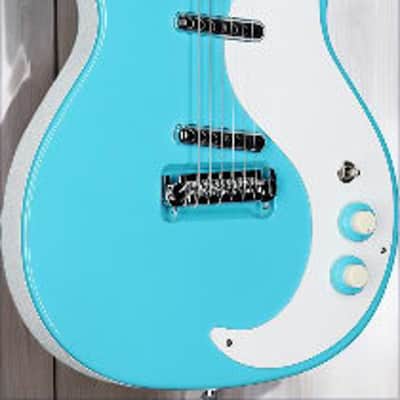 Danelectro'59M- Nos+ Double Cutaway Baby Come Back Blue New, D59M-PLUS-BCB image 9