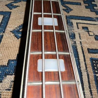 1970s Ventura Violin Bass Japan Sunburst FujiGen Teisco MIJ Hollow Body image 22