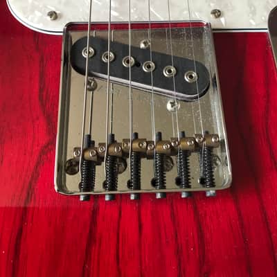 G&L Tribute ASAT Classic Bluesboy Semi-Hollow - Red Burst image 7