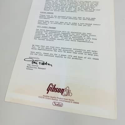 Gibson News Dealer Newsletter 1977 image 2