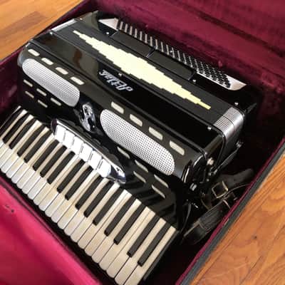 Vintage Atlas Century Accordion W/ Strap & Case image 4