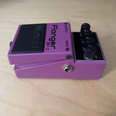 Boss BF-2 Flanger (Black Label) 1980 - 1984 - Purple image 3