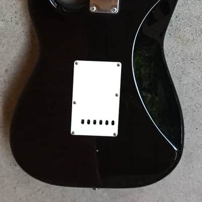 1988 Fender Stratocaster Made In Japan MIJ Series H Black SSS image 2