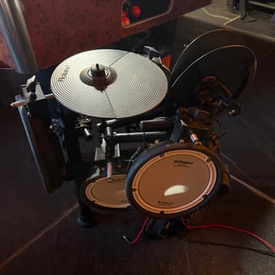 Roland TD-1KPX2 V-Drum Kit with Mesh Pads 2010s - Black image 5