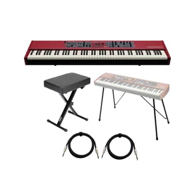 Nord Piano 6 Portable 88-Key Triple Sensor Hammer Action Keybed Piano (Red) image 1