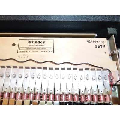 Rhodes Mark I Stage 73-Key Electric Piano 1979 - Black [Los Angeles Pick-up] image 18