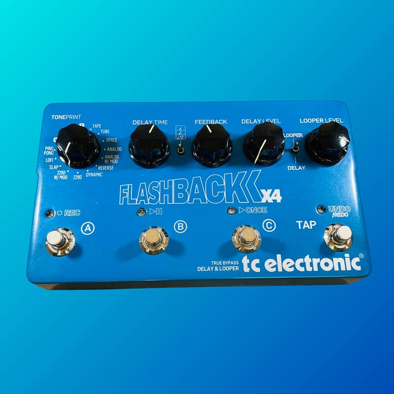 TC Electronic Flashback X4 Delay and Looper Pedal image 1