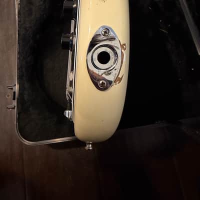 Fender American Deluxe Precision Bass with Rosewood Fretboard 2011 - 2015 - Olympic White image 7